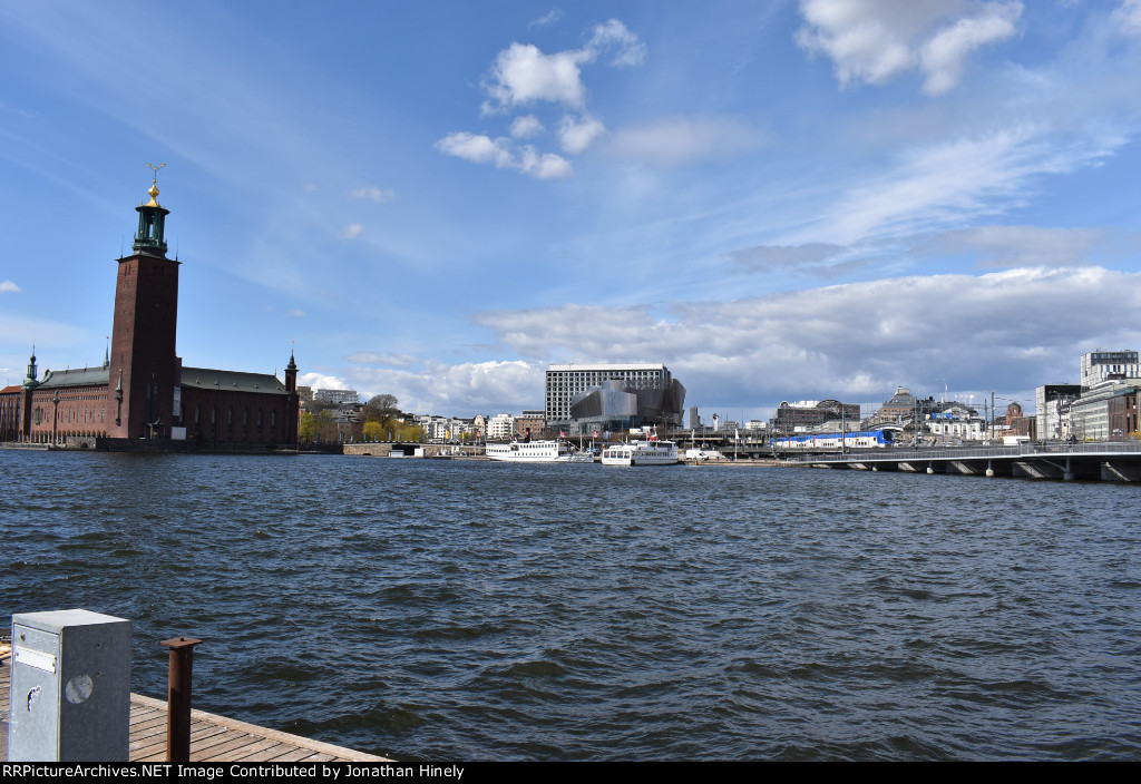 Crossing the harbor